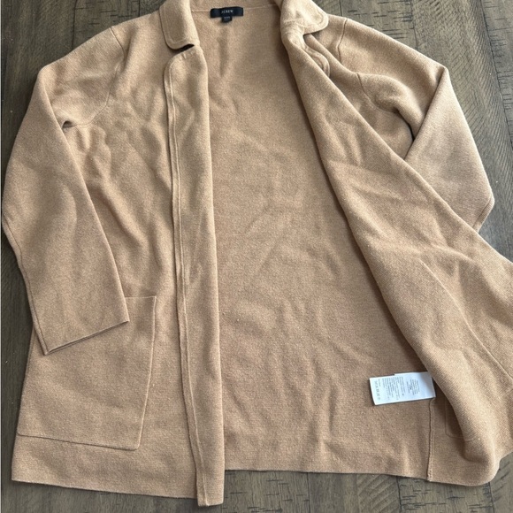 J. Crew Cream Cardigan Sweater Cozy Wool Blend - Picture 10 of 11